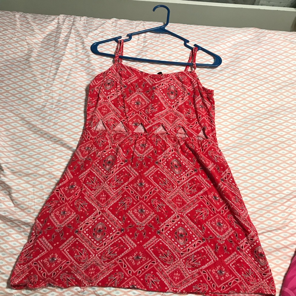 Cute red dress